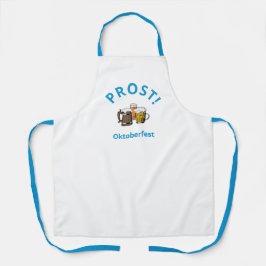 White Custom Logo Photo Oktoberfest Schort