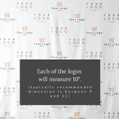 White Custom Two Business Company H. Backdrop Wandkleed