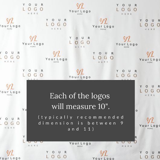 White Custom Two Business Company H. Backdrop Wandkleed