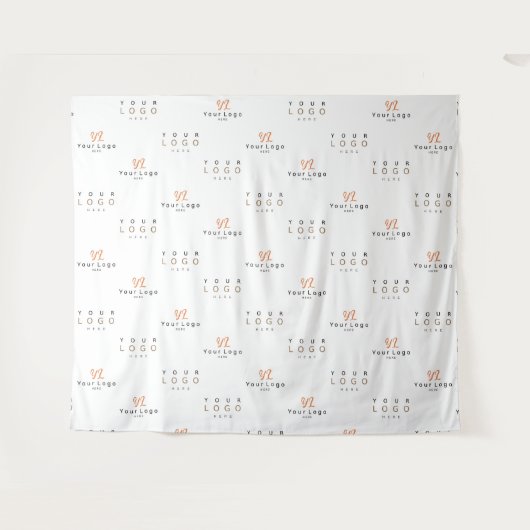 White Custom Two Business Company H. Backdrop Wandkleed (Voorkant (horizontaal))