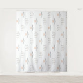 White Custom Two Business Company H. Backdrop Wandkleed (Voorkant)