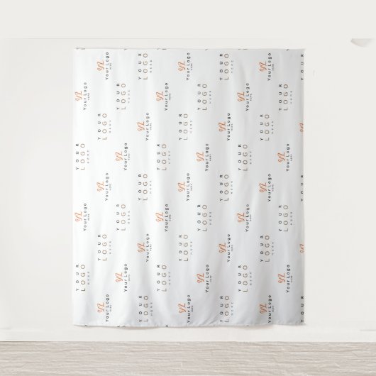 White Custom Two Business Company H. Backdrop Wandkleed (Voorkant)