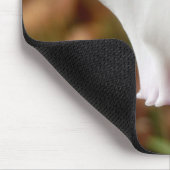 White Cyclamen Mouse Mat Muismat (Hoek)