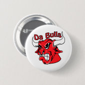 White Da Bulls Ronde Button 5,7 Cm (Voorkant /achterkant)