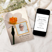 White Daffodil Flower Spring Death Jubileum Kaart