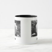 White Daffodil Lovely Foto Mok (Midden)