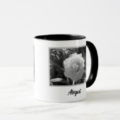 White Daffodil Lovely Foto Mok (Voorkant rechts)