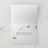 White Daisies 45th Birthday Kaart (Binnen)