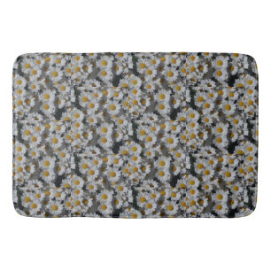 White Daisies Badmat