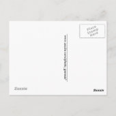 White Daisies Briefkaart (Achterkant)