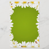 White Daisies Briefpapier (Voorkant)