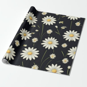 White Daisies Cadeaupapier