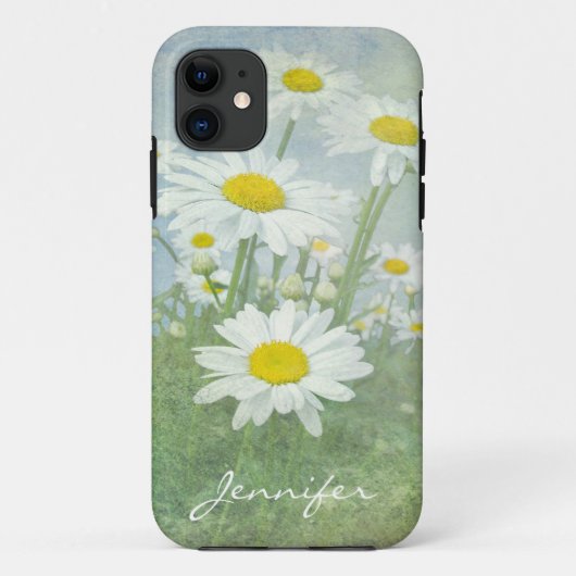 White Daisies Case-Mate iPhone Case (Achterkant)