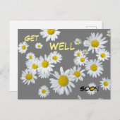 White Daisies Cust. Kleur 2 Profiteer snel van een Briefkaart (Voorkant / Achterkant)