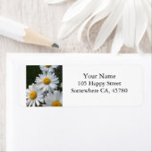 White Daisies Etiket (Insitu)