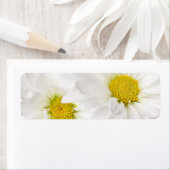 White Daisies - Gepersonaliseerd Daisy Flower Sjab Etiket (Insitu)