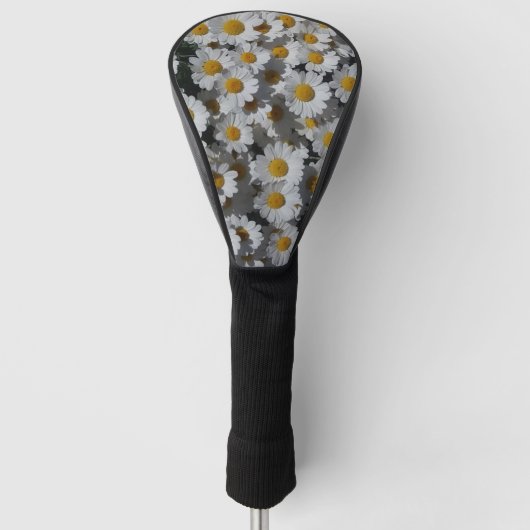 White Daisies Golfheadcover (Voorkant)