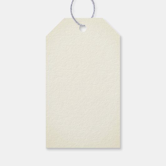 White Daisies in Milk Bottle Wedding Favor Labels Cadeaulabel (Achterkant)