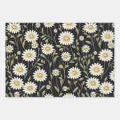 White Daisies Inpakpapier Vel (Voorkant)