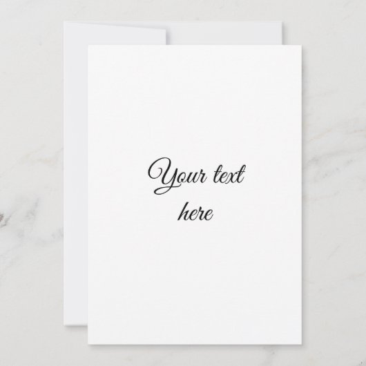 White Daisies Kaart (Achterkant)