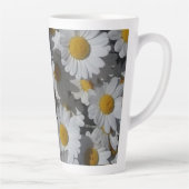 White Daisies Latte Mok (Rechts)