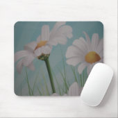 WHITE DAISIES MUISMAT (Met muis)