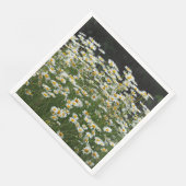 White Daisies Napkins Servet (Hoek)