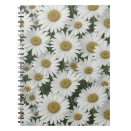 White Daisies Notitieboek