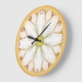 White Daisies on Golden Yellow Grote Klok (Hoek)