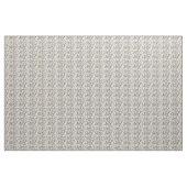 White Daisies on Silver Grey Floral Pattern Stof (Yard (91,4 cm))