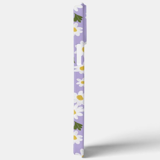 White Daisies over lavendel Case-Mate iPhone Case (Achterkant / Rechts)