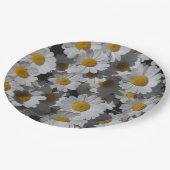 White Daisies Papieren Bordje (Gekanteld)