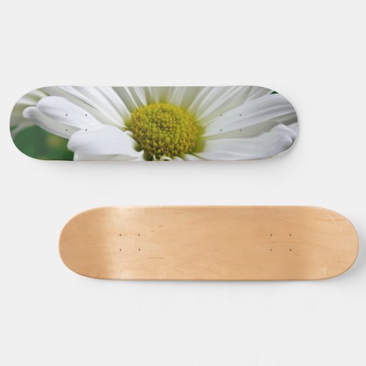 White Daisies Persoonlijk Skateboard (Horizontaal)