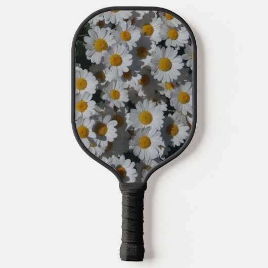 White Daisies Pickleball Paddle (Achterkant)