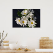 White Daisies Poster (Keuken)