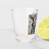 White Daisies Shot Glas (Links)