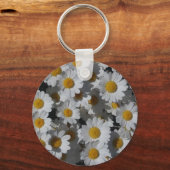 White Daisies Sleutelhanger (Voorkant)