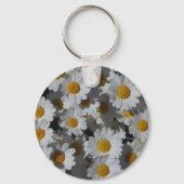White Daisies Sleutelhanger (Achterkant)
