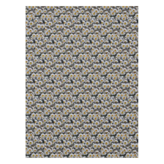 White Daisies Tafelkleed (Voorkant)