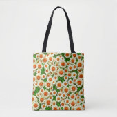 White Daisies Tote Bag (Voorkant)