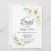 White Daisies Vrijgezellenfeest Kaart (Voorkant)