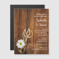 White Daisy and Horse Bit Country Western Wedding