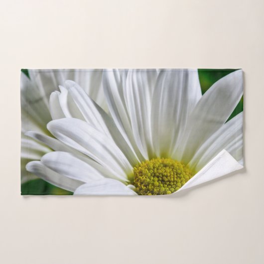White Daisy Bath Towel Set Bad Handdoek (Handdoek)