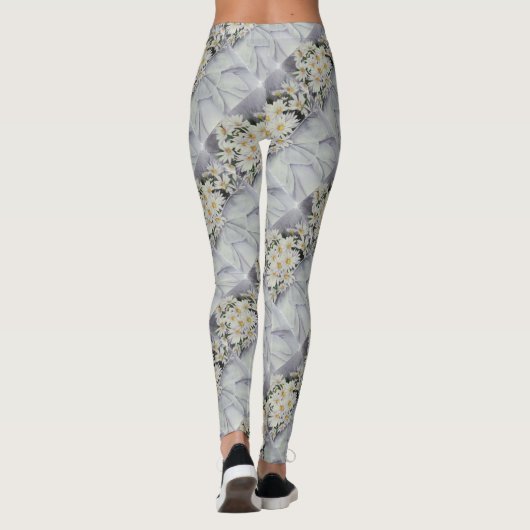 WHITE DAISY BOUQUET | LEGGINGS (Achterkant)