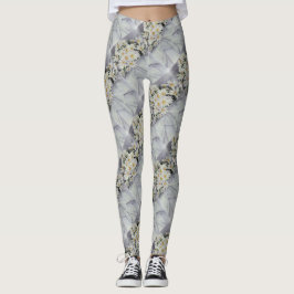 WHITE DAISY BOUQUET | LEGGINGS