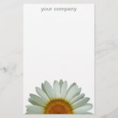 White Daisy Briefpapier (Voorkant)
