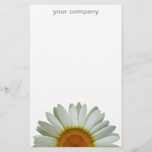 White Daisy Briefpapier
