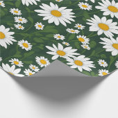 White Daisy Cadeaupapier (Hoek)