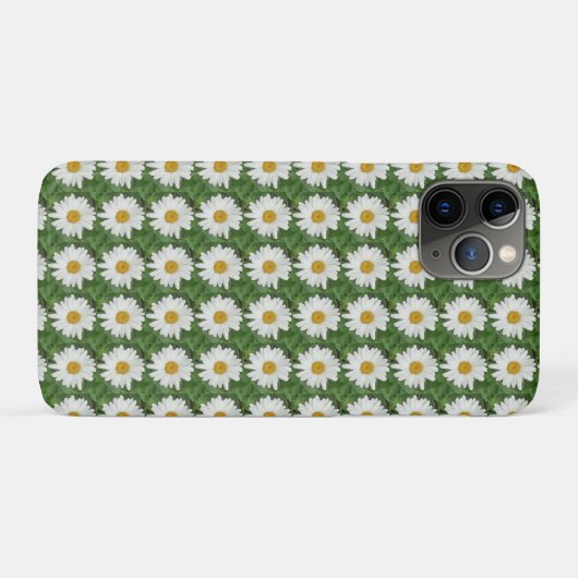 White Daisy Case-Mate iPhone Case (Achterkant (horizontaal))