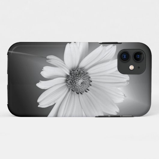 White Daisy Case-Mate iPhone Case (Achterkant (horizontaal))